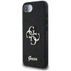 GUESS pre IPHONE 16e (SE 4 2025) GUHCPSE4HG4SGK (Fixed Glitter Big 4G) čierne