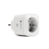 Inteligentná zásuvka FORCELL F-ENERGY EU02 230V s WiFi, programátorom a podporou Tuya/Amazon Alexa - biela