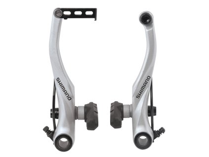 brzdove celisti shimano v brt4000 stribrne sada img 40615b hlavni fd 3