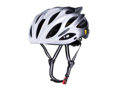 Přilba Force BULL HUE MIPS, bílo-černá (Velikost S-M)