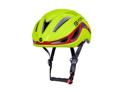 Cyklistická přilba Force REX, fluo-červená (Velikost S-M)