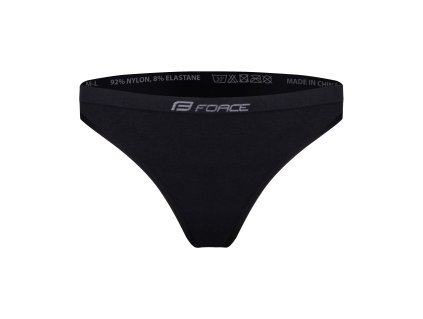Dámské spodní prádlo-brazilky 3 pack, černé XL-XXL (Velikost XXL)