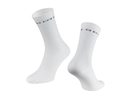 Ponožky Force SNAP SPORT, bílé (Velikost L-XL)