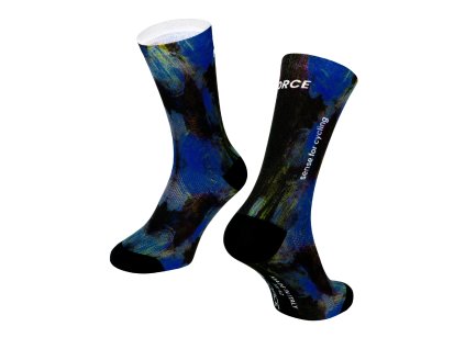 Ponožky Force SUBLIME, fialovo-modré (Velikost S-M)