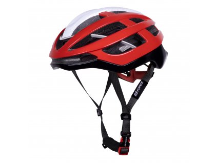 Přilba Force LYNX, černo-červ.-bílá, (Velikost S-M)