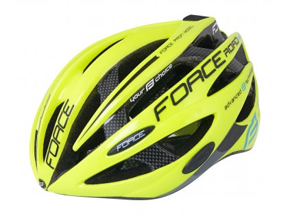 Přilba Force ROAD PRO, fluo S - M