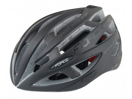 Přilba Force ROAD, černá mat/lesk (Velikost S-M)