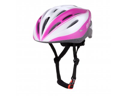 Přilba Force TERY, bílo-růžová (Velikost S-M)