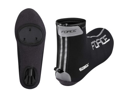 Návleky treter Force NEOPREN EASY ROAD, černé (Velikost L)