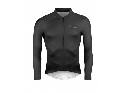Dres Force PURE dlouhý rukáv, černý (Velikost L)