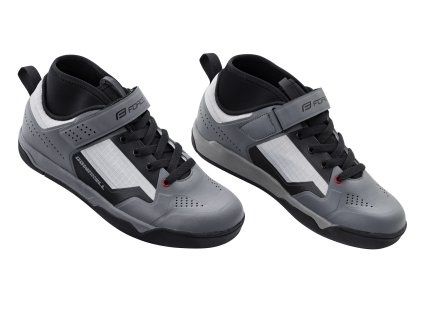 Tretry Force DOWNHILL FLAT, šedo-černé (Velikost 40)