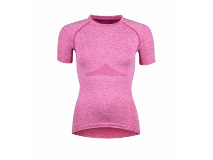 Triko funkční Force SOFT LADY kr rukáv, růžové (Velikost L)