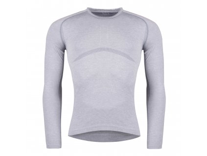 Triko funkční Force SOFT dlouhý rukáv, sv. šedé M-L (Velikost L)