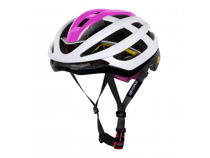 Přilba Force LYNX MIPS, bílo-růžová, (Velikost S-M)