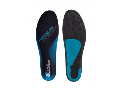 Vložky treter Force SHOCK MEDIUM černo-modré (Velikost 39)