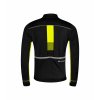 Bunda Force FROST KID softshell, černo-fluo (Velikost 128-140)