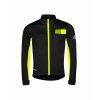 Bunda Force FROST KID softshell, černo-fluo (Velikost 128-140)