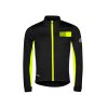 Bunda Force FROST KID softshell, černo-fluo (Velikost 128-140)