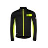 Bunda Force FROST KID softshell, černo-fluo