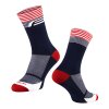 ponožky Force STREAK, modro-červené