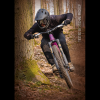 Přilba Force VENOM downhill, hnědá, (Velikost S-M)