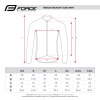 Bunda Force WINDPRO neprofuk, fluo (Velikost 3XL)
