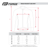 Bunda Force WINDPRO KID neprofuk, fluo (Velikost 128-140)