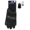 Rukavice Force WINDSTER SPRING, černé (Velikost L)