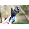 Rukavice Force MTB CORE letní, modré (Velikost L)