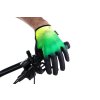 Rukavice Force MTB CORE letní, fluo-zelené (Velikost L)