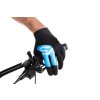 Rukavice Force MTB POWER, černo-modré (Velikost M)