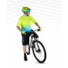 Dres Force MTB ANGLE kr. rukáv, fluo-modrý (Velikost M)