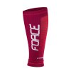 Návleky na nohy Force COMPRESS, bordó-červené (Velikost S-M)
