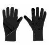 Rukavice Force VISION softshell, jaro-podzim, černé (Velikost L)
