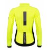 Bunda Force FROST LADY softshell zimní, fluo-černá (Velikost L)