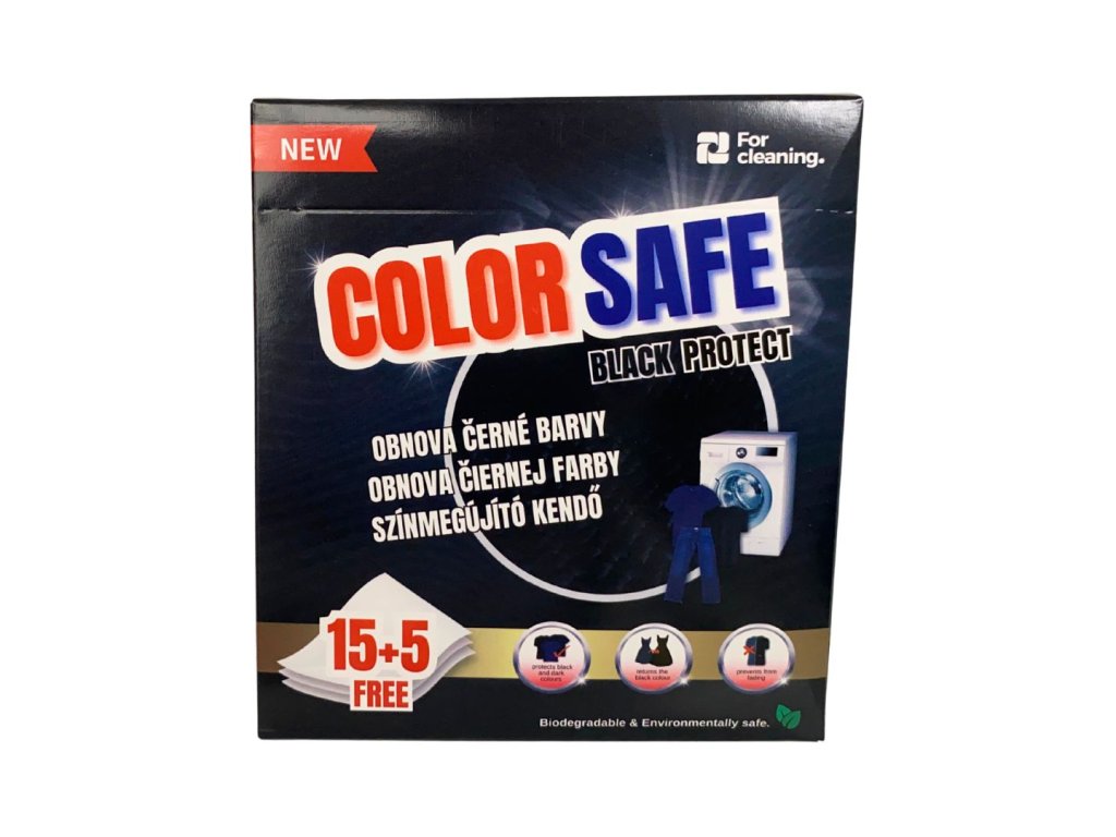 Ubrousky ColorSafe pro černé prádlo, 20 ks