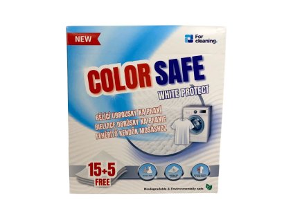 Ubrousky ColorSafe pro bílé prádlo, 20 ks
