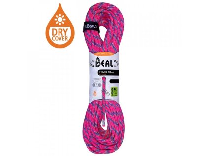 Lezecké lano Beal Tiger 10 mm Unicore Dry Cover