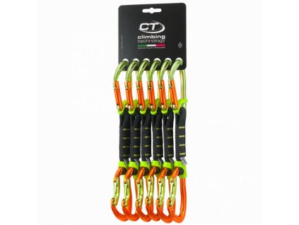 Climbing Technology Nimble Evo Set NY PRO 12 cm green/orange 6pack