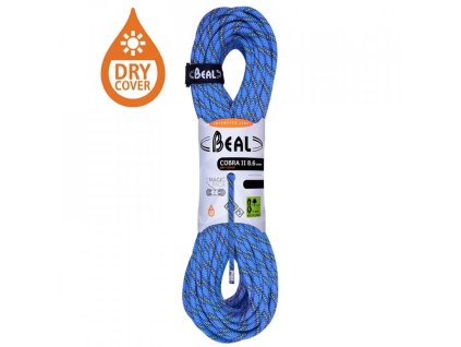 poloviční lano Beal Cobra Unicore 8.6 mm Dry Cover