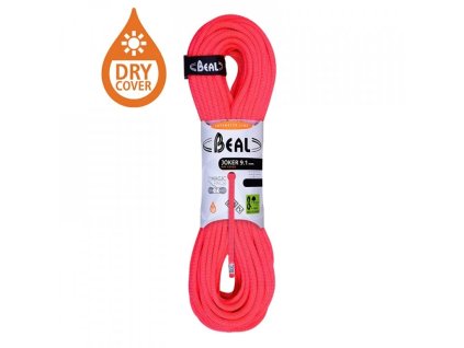 Horolezecké lano Beal Joker 9.1 mm Unicore Dry Cover