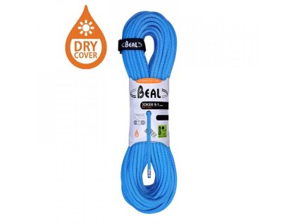 Horolezecké lano Beal Joker 9.1 mm Unicore Dry Cover