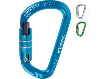 Karabina s twist lockem CAMP Guide XL 2LOCK