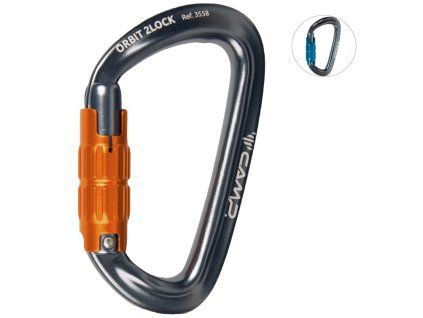 Karabina s twist lockem CAMP Orbit 2Lock