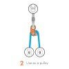 Blokant s kladkou Climbing Technology RollNLock