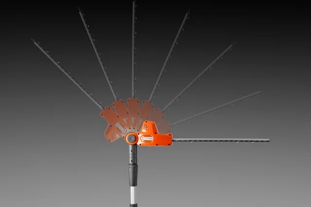 Nastavení úhlu střihací hlavy