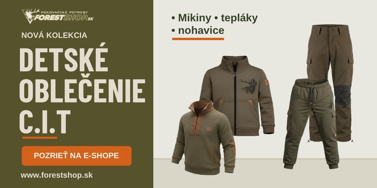 Kolekcia detského poľovníckeho oblečenia C.I.T