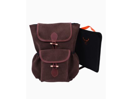 Poľovnícky batoh 20 litr. LUXURY s podsedákom Hnedý 01