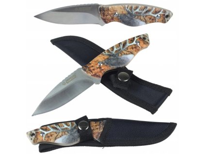 2517 4 noz mysliwski kandar jelen full tang deer nd28