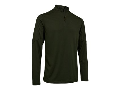 deerhunter climate 1 2 zip t shirt ls tricko s 1 2 zipsom a dlhym rukavom
